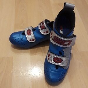 Sidi t-1 Blue Athletic Cycling Shoes, Men/Women